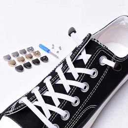 Shoe Parts Strapless Shoelace Elastic Flat 26 Colours Of Sports Shoes Canvas White Children Adult Unisex Lazy