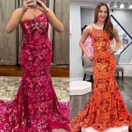 Long Fitted Formal Party Dress One Shoulder Sequin Mermaid Celebrity Pageant Prom Evening Event Special Occasion Hoco Cocktail Red Carpet Runway Gown Met Gala Pink