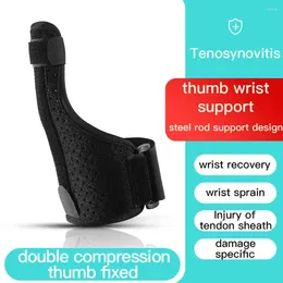 Wrist Support 2pcs Adjustable Compression Finger Holder Protector Brace Sports Thumbs Hands Arthritis Splint Gear