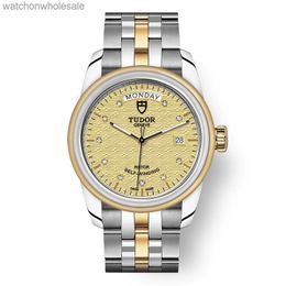 Luxury Tudory Brand Designer Wristwatch Emperor Swiss Watch Weekly Calendar Automatic Mechanical Mens Watch M56003-0004 with Real 1:1 Logo