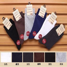 Men's Socks 5Pairs/LOT Male Spring And Autumn Men Knee-high Cotton