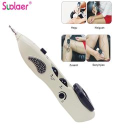 Handheld Acupuncture Pen TENS Point Detector With Digital Display Electric Acupuntura Meridian Pen Muscle Stimulator Device Y191202360958