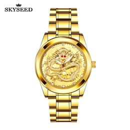 Td0009 watch TianDai gold relief plate Personalised men039s 40mm quartz dragon5783631