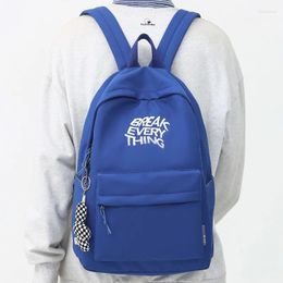 Backpack Male Women Waterproof College Fashion Girl Boy School Bags Trendy Ladies Laptop Female Men Travel Book Bag