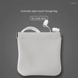 Storage Bags Mini Electronic Organiser Pouch Bag For Airpods Earphone Cable USB Protective Sleeve Case Coin Pocket Carrying