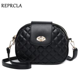 REPRCLA Hot Fashion Crossbody Bags for Women 2022 High Capacity 3 Layer Shoulder Bag Handbag PU Leather Women Messenger Bags