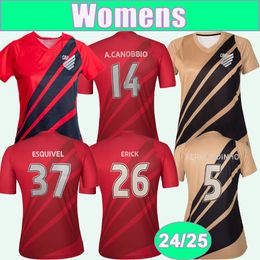 24 25 Athletico Paranaense Womens Soccer Jerseys ARRIAGADA FERNANDINHO ERICK CUELLO T.HELENOHome Away Short Sleeve Football Shirts Uniforms