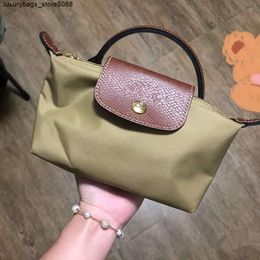 Luxury leather designer brand shoulder bag tote Mini Fashionable Dumpling Bag Versatile Handheld Large Capacity Makeup Small Single Shoulder 1KSGYC4Z8U5LPCCX