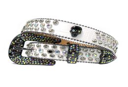 Western Skull Diamond Rhinestone Belt Pin Buckle For Cowgirl Cowboy Men Women Cinto De Strass1413156