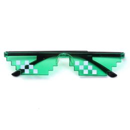 Sunglasses sunglasses New sunglass type of sunglasses pixelated mens brand party glasses mosaic retro glassess for women designer top quality 6