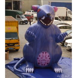 6mH (20ft) with blower Inflatable Animal Horrible Mouse Rat For Outdoor Event Party Decoration