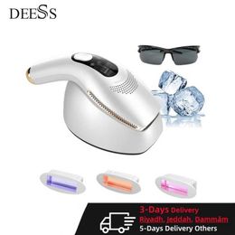 Home Beauty Instrument DEESS GP590 PLUS Unlimited Flashes Laser Epilator Permanent Painless Cool IPL Hair Removal Machine 0.9s with 3 lenses Q240507