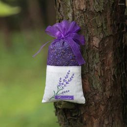 Decorative Figurines Empty Lavender Sachets For Drawers And Closets Bag Fragrance Sachet Wardrobe Hangings Home Car Bedroom Driving Bug