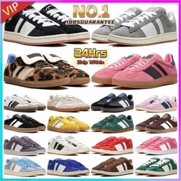 Shoes Designer Men Women Trendy Low Top Leopard Hair Brown White Black Gum Green Grey Red Royal Blue Scarlet Beige Mens Casual Trainers Jogging Walking