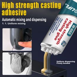 factory direct sale Industrial Strength Bonding Repair Adhesive Ab Caster Glue Casting Adhesive Strong Metal Repair Glue