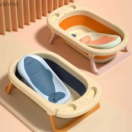 Bathing Tubs Seats Baby lying in nursing baby bathtub artwork can sit in the bathtub for nursing baby soft rubber comfortable bathtub rack portable bathtub net WX