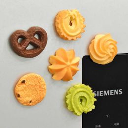 3PCSFridge Magnets Creative Simulation Korea Ins Cookies Refrigerator Magnets Cute Food Decorative Message Board