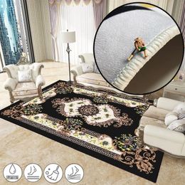 European Luxury Carpets Decoration Living Room Sofa Rug Large Area Nonslip Washable Bedroom Carpet Hall Coffee Tables Floor Mat 240508