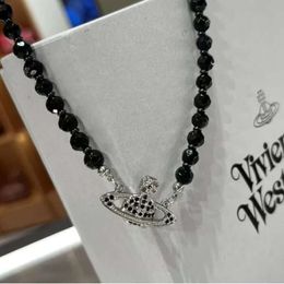 Pendant Neckor Designer Letter Viviane Chokers Luxury Women Fashion Jewelry Metal Pearl Necklace Cjeweler Westwood 5883ESS
