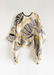 Scarves Poncho Pullover Shawl Sun Protection Scarf 2024 Versatile Paired With Women's Loose Summer Sunscreen Leisure Clothing