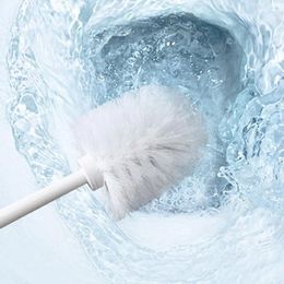 Bath Accessory Set Plastic Universal Toilet Bowl Clean Brush For Head Bathroom Washroom Lavat