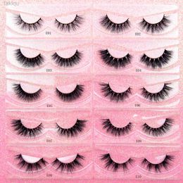 False Eyelashes Visoflee eyelashes 3D mink eyelashes natural hand curled soft eyelashes long eyelashes extension real mink eyelash makeup E01 d240508