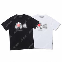 Palm PA 24SS Summer Letter Printing Broke Beheaded LOVE BEAR Logo T Shirt Boyfriend Gift Loose Oversized Hip Hop Unisex Short Sleeve Lovers Style Tees Angels 2151 GVB