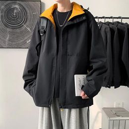 Men's Jackets 2024 Spring Arrival Fashion Hooded Coat Male High Quality Casual Jacket Men Autumn Plus-size M-5XL