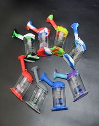 Silicone water bongs smoking hookah pipes concentrate oil dab rig dry herb wax dabbing bong by DHL8152144
