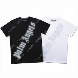 Palm PA 24SS Summer Letter Printing Logo T Shirt Boyfriend Gift Loose Oversized Hip Hop Unisex Short Sleeve Lovers Style Tees Angels 2165 AYD