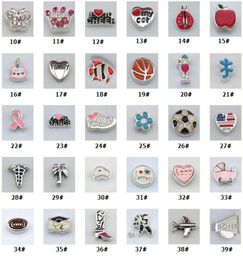 Newest floatings charms fashion memory lockets floating lockets assorted charms living locket charms Jewellery fittings whole 06056346