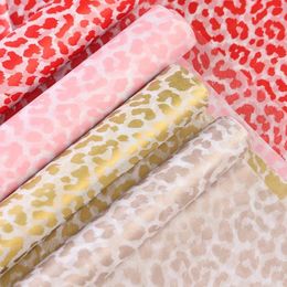 Gift Wrap 10pcs Leopard Print Copy Paper Printing Sydney Clothing Moisture Proof Wrapping