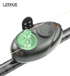 LINNHUE 1pcs Alarm LedLight Fihsing Tackle Electronic Bite Fishing Alarm Indicator Wireless Buffer Sound Carp Night Fishing3449426