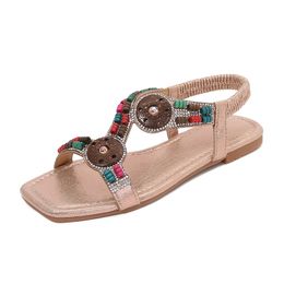 Slippers sandal slides Women men Beach girls Summer low heel deep blue lace Brown Black sandal slipers Size 36-42