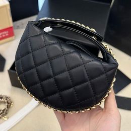 23C Hobo Clutch With Chain Pouch Wrist Bag France Luxury Brand C Quilted Leather Mini Designer Women Top Handle Handbag Lady Nano Eveni Xsei