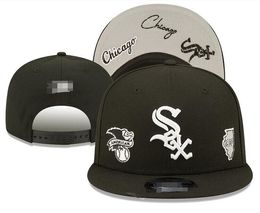 American Baseball White Sox Snapback Los Angeles Hats Chicago LA NY Pittsburgh Boston Casquette Sports Champs World Series Champions Adjustable Caps a