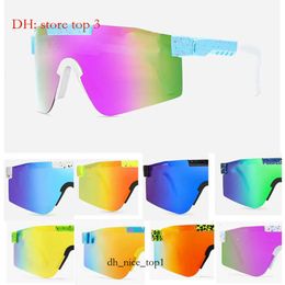 Pit Vioers 2023 Original Pitvipers Sport Google Tr90 Polarised Sunglasses For Men/Women Outdoor Windproof Eyewear 100% UV Mirrored Lens Gift 6553