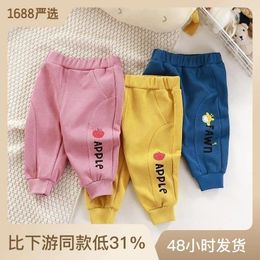 Clothing Sets Crawler Children's Casual Pants Cotton Spring And Autumn Outer Wear Boys' 1-6 Years Old Girl Baby Fashion One