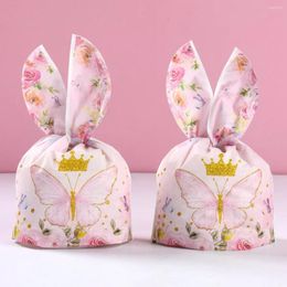 Gift Wrap Butterfly Ear Candy Bags Packing Biscuit Birthday S Baby Shower Party Supplies