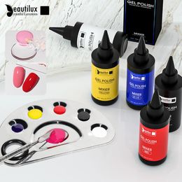 Beautilux Nail Gel 100ml Nail Polish UV Gel for Manicure and Nail Art Gel Polish Mixer 240426