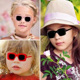 Sunglasses 2023 New Children Leopard Square Style UV400 Sunglasses Kids Outdoor Sun Protection Sunglasses Girls Boys Polarised Sunglasses