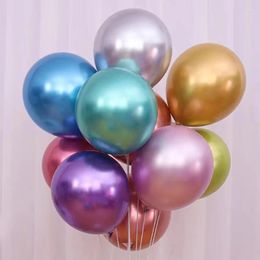 Party Decoration 100 Sets Of 12 Inch Metal Balloons For Birthday Parties Wedding Decorations