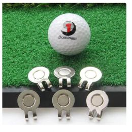 Aids 10pcs Magnetic Golf Ball Marker Golf Cap Clip Ball Aiming Marker Professional Golf Training Aids Golf Hat Ball Marker 2 Type