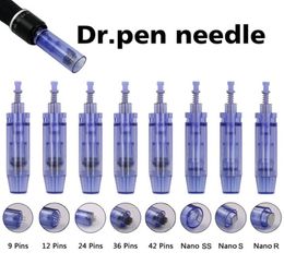 Micro Needles Cartridge for dr pen A1 Tips Electric Auto Micro Stamp Derma Dr Pen Anti Acne Skin Care nano needle6367800