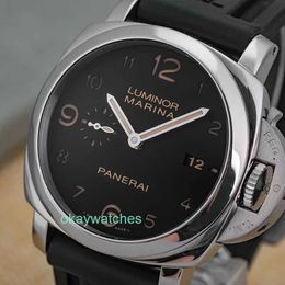 Fashion luxury Penarrei watch designer First and then send the 44mm Steel Calendar PAM00359 Automatic Mechanical Mens Watch