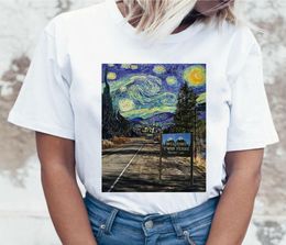 İkiz Tepeler Tişört Kadınlar Harajuku Ullzang Laura Palmer Tshirt Grafik Karikatür Tshirt 90s Estetik Üst Tees FEME8768205