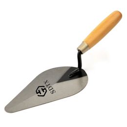 1pc Carbon Steel Trowel Garden Floor Road Concrete Stepping Driveway DIY Pavement Brick Trowel With Cement And Mortar