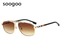 Sunglasses Fashion Vintage Square Men 2021 Designer Sun Glasses Women Large Frame Retro Round Eyeglasses UV 4005377220
