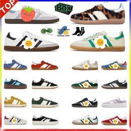 Bold Platform Designer Casual Shoes Cream Collegiate Green Pink Gum White Black Women Sports Traine Top Quality Fashion Suede Leather Plate-forme Woman