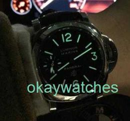Fashion luxury Penarrei watch designer off for 44mm Lumino PAM01005 Manual Mechanical Mens Watch